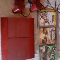 PlayStation 3 Rossa+ 3 giochi 