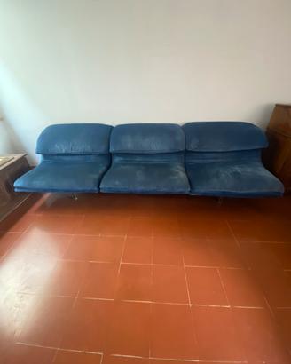 Coppia divani design wave Offredi per Saporiti