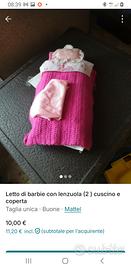 Letto di barbie completo