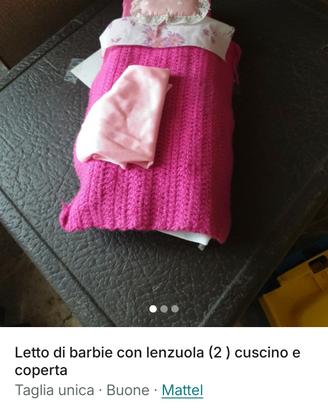 Letto di barbie completo