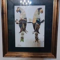 antico quadro in legno 