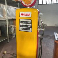 POMPA BENZINA SHELL AMERICANA ANNI '60 - VINTAGE