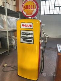POMPA BENZINA SHELL AMERICANA ANNI '60 - VINTAGE
