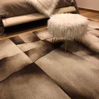 Tappeto di design moderno Marrone