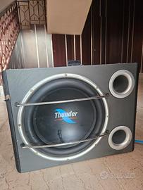 Subwoofer Thunder + Amplificatore Phonocar PH845