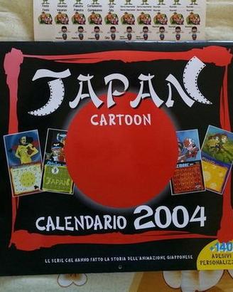 Tatsunoko calendario 2004 Japan CARTOON