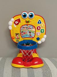 Canestro basket gioco elettronico Clementoni