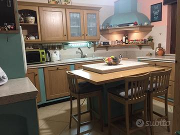 cucina con l’isola Scavolini