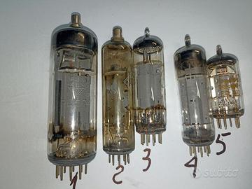 Valvole Philips Telefunken