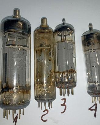 Valvole Philips Telefunken