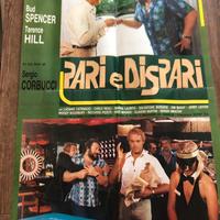 Bud Spencer Terence Hill locandina pari e dispari