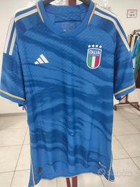 maglia home azzurra Italia Adidas 