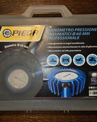 Manometro pressione pneumatici professionale