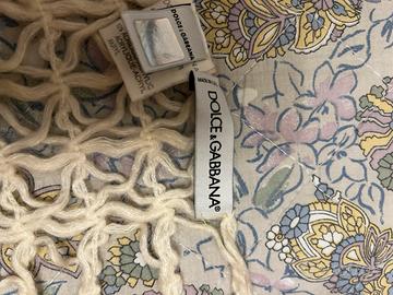Dolce e gabbana sciarpa