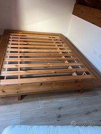 Letto basso stile giapponese