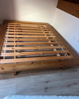 Letto basso stile giapponese