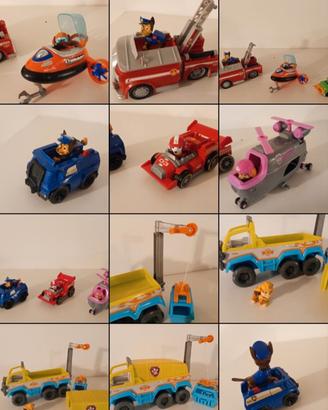 mezzi paw patrol 