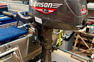 Fuoribordo Johnson 5cv e 2 serbatoio Yamaha 25lt