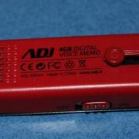Adj voice memo usb - registratore portatile
