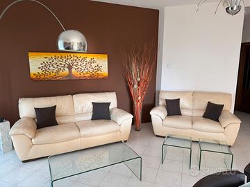 Coppia divani in Pelle by Natuzzi