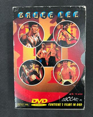 Cofanetto 5 DVD originale di Bruce Lee