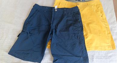 Lotto 2 Pantaloni Bermuda Uomo Casual e Trekking 