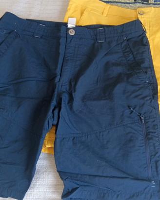 Lotto 2 Pantaloni Bermuda Uomo Casual e Trekking 
