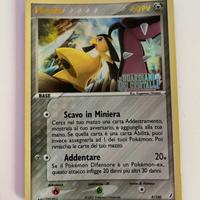 Carta Pokemon ex Giardiani dei cristalli