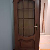 5 Porte in legno con vetro