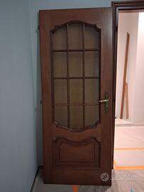 5 Porte in legno con vetro