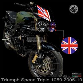 Adesivo faro Triumph Speed Triple 1050 2005 - 10