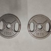 2 dischi ghisa da 10kg