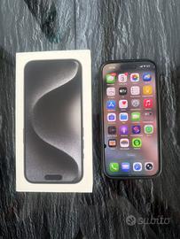 Iphone 15 pro 512 gb nero titanio