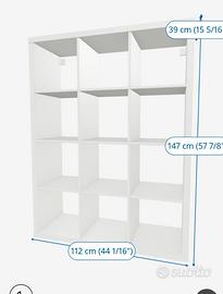Scaffale libreria kallax Ikea