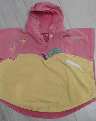 Accappatoio poncho bambini taglia unica 