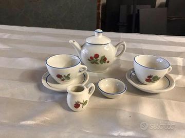 Servizio tazzine giocattolo anni 50