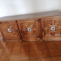 Credenza o buffet barocco intagliato