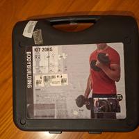 Kit Manubri Bodybuilding 20kg Ghisa 28mm