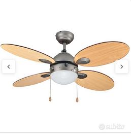 Ventilatore da soffitto Maurice marrone, Inspire