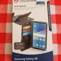 samsung S 8  custodia a libretto