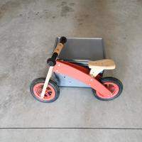 Bici in legno senza pedali