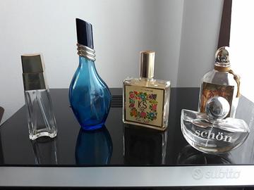 Lotto flaconi di profumi   vuoti Vintage 