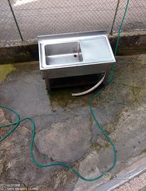 lavandino per interno e o esterno in acciaio inox 