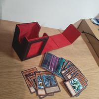 Yu-Gi-Oh lotto 100 carte + portadeck