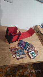 Yu-Gi-Oh lotto 100 carte + portadeck