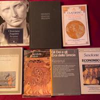 Lotto 7 libri Ottaviano Augusto res gestae + 6