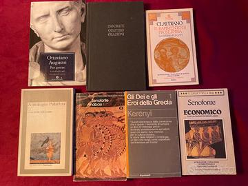 Lotto 7 libri Ottaviano Augusto res gestae + 6