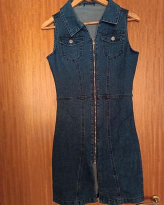 Vestito corto Jeans