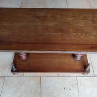 Tavolino in legno 90x46 H47 cm