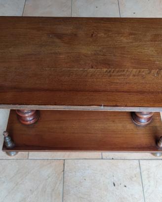 Tavolino in legno 90x46 H47 cm